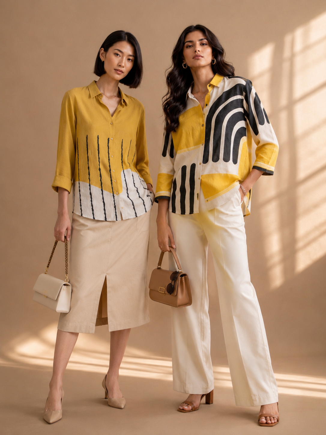 Linen shirts, breathable, printed shirts, lightweight