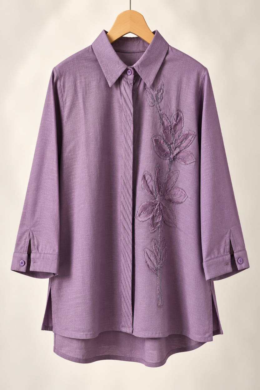 Lavender Petal Shirt