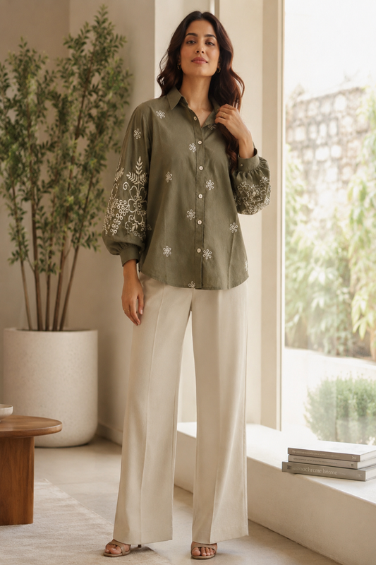 Embroidered shirts for Women. Everyday Shirts Ladies shirts