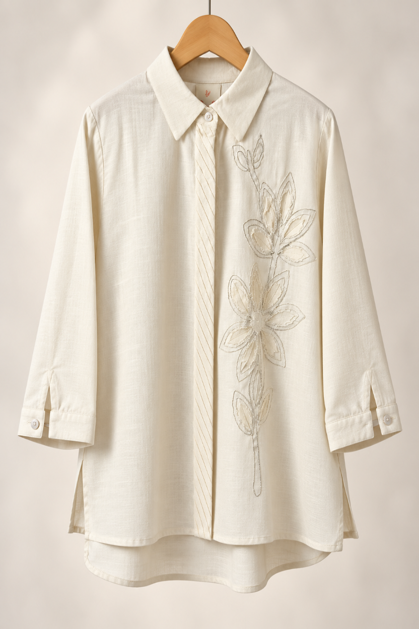 Ivory Petal Shirt