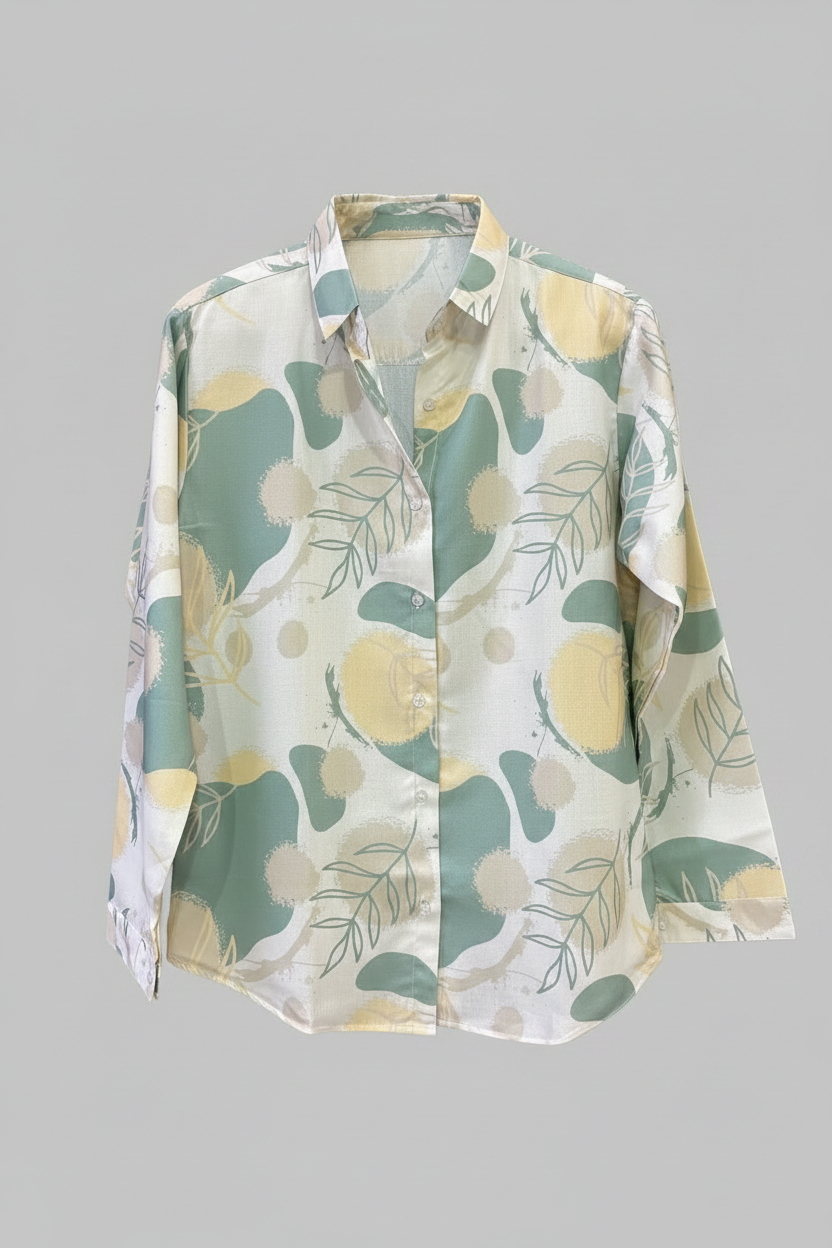 Sage Cotton Shirt