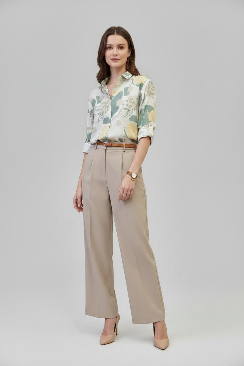 Sage Cotton Shirt